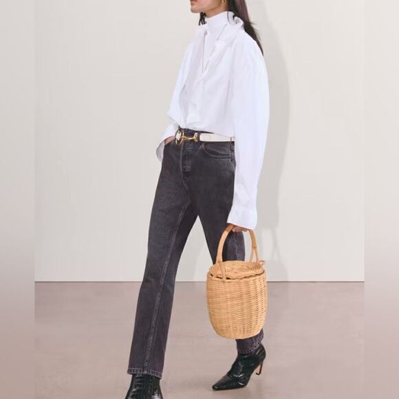 NWT Everlane The ’90s Cheeky® Jean in Washed Black Size 25 Ankle - Picture 14 of 15